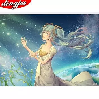 Алмазная вышивка крестом Улица Алмазная картина Пейзаж Городская мозаика Украшение дома 20X30CM