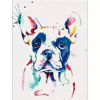 Алмазная вышивка Любители собак 5D DIY Алмазная картина Животная собака Набор Алмазная картина Вышивка крестом 20X30CM
