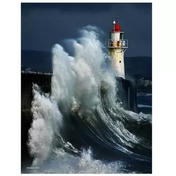 Алмазная вышивка Пейзаж Алмазная художественная мозаика Вышивка крестиком Алмазная картина Полный дрель Круглый 15*20cm