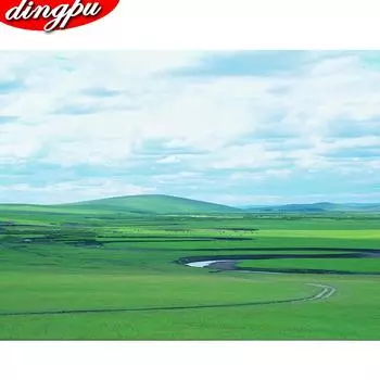 Алмазная вышивка Пейзаж Полная алмазная мозаика с квадратными/круглыми камнями Картина 20X30CM