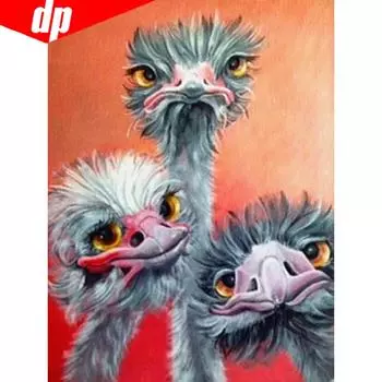 Алмазная вышивка Полный дисплей Животное Алмазная мозаика Алмазная картина Вышивка крестом 20X30