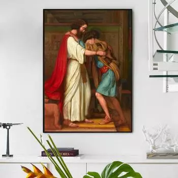 Алмазная вышивка Религия Алмазная картина ручной работы Рукоделие Мозаика Вышивка крестом Домашний декор 20X30CM