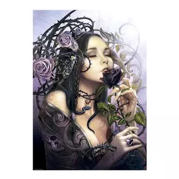 Алмазная вышивка Сексуальная ведьма 5D Алмазная картина Мозаика Картина Ручная работа Домашний декор 20X30CM