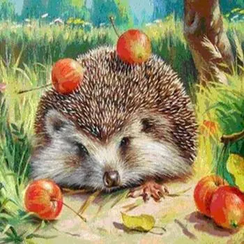 Алмазная вышивка Весенний пейзаж и мост Полный круглый дрель Алмазная картина Вышивка крестиком Картина 30x30CM