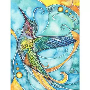 Алмазная вышивка животное Ястреб полная алмазная живопись вышивка крестиком рукоделие мозаика ремесла живопись 20X30CM