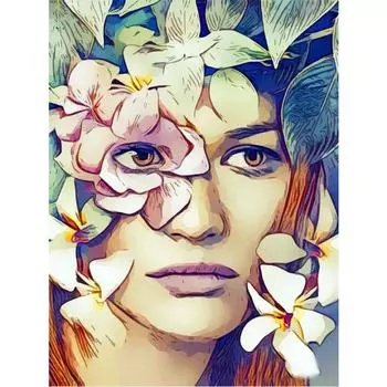 Алмазная картина Алмазная вышивка Мир Любовь Цветы Стразы Вышивка Краска с бриллиантами 20X30CM
