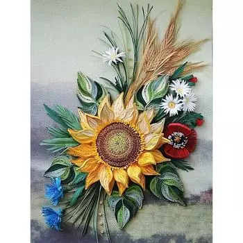 Алмазная живопись Цветы Стразы Мозаика Алмазная вышивка Цветок Вышивка крестом Мозаика Алмазная вышивка Украшения для дома 20X30CM