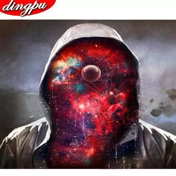 Алмазная картина Доска 5D DIY Вышивка крестом Картина Стразы Домашнее украшение Искусство 20X30CM