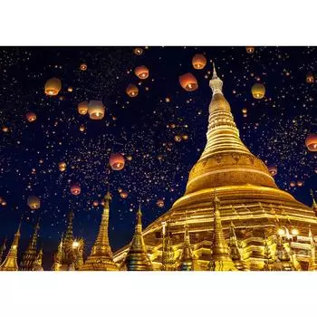 Алмазная живопись Крест стежок Алмазная вышивка 5D DIY Мозаика Полный дрель Декор для дома 20X30CM