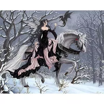 Алмазная картина лошадь алмазная вышивка животные картина 5D Diy мозаика стразы украшение для дома 20X30CM