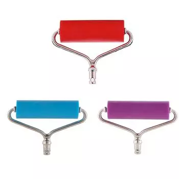 Алмазная живопись, металлический валик, практический DIY, ручная работа, алмазная живопись, вышивка крестиком, прокатный инструмент, тушью, принты, валик красный