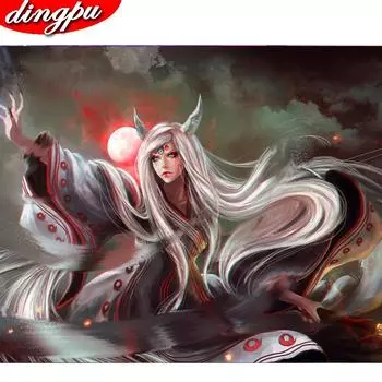 Алмазная картина Мультяшная сова Алмазная вышивка Полный дисплей Алмазная мозаика Набор для вышивки крестом Животные Бисерное рукоделие 20X30CM