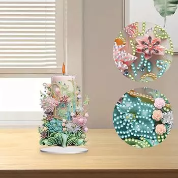 Алмазная живопись настольные украшения комплект акрил 5D DIY алмазное искусство настольные украшения алмазная живопись настольные украшения