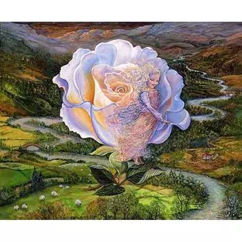 алмазная живопись новые алмазные вышивки картины белая роза 20X30CM