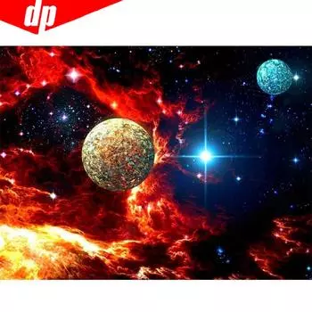 Алмазная картина Пейзаж Мозаика Подарок Стразы Полная круглая вышивка крестом 20X30CM
