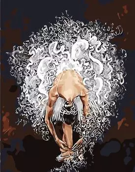 Алмазная живопись Портрет Алмазная художественная мозаика Вышивка крестиком Алмазная вышивка Картина 15*20cm