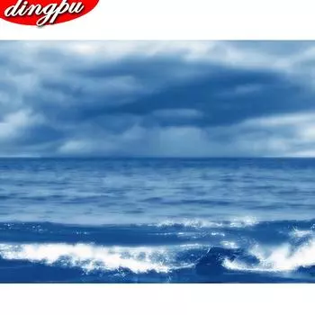 Алмазная картина Космос 5D DIY Мозаика Алмазная вышивка Пейзаж Вышивка крестом Набор для домашнего декора 20X30CM