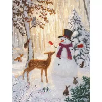 Алмазная картина Санта-Клаус полный квадрат круглый 5D DIY алмазная вышивка зимняя мозаика набор для творчества рождественские украшения Full Round 20X30CM