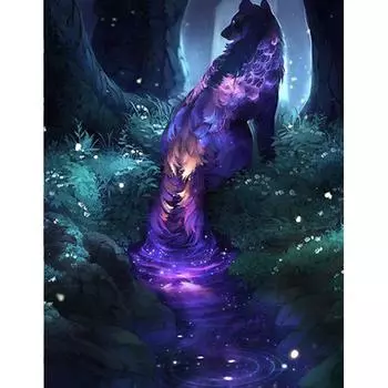 Алмазная картина, милое украшение для дома, алмазная вышивка, мозаика, полная круглая дрель, полная картина со стразами 20X30CM