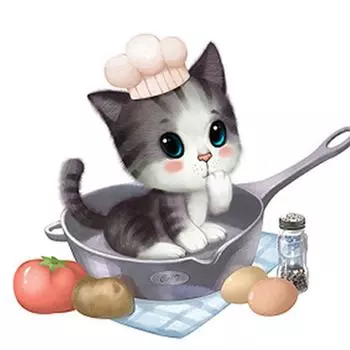 Алмазная картина милый узор кошки 5D сделай сам смола дрель алмазная вышивка мультяшный стиль домашний декор детский подарок 30X30CM