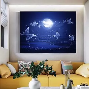 Алмазная картина вышитая крестом картина 5d настенная наклейка холст вышивка мозаика новогоднее украшение 20X30CM