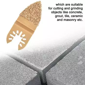 Алмазное лезвие для пилы из карбида вольфрама Треугольный рашпиль Осциллирующие пильные полотна