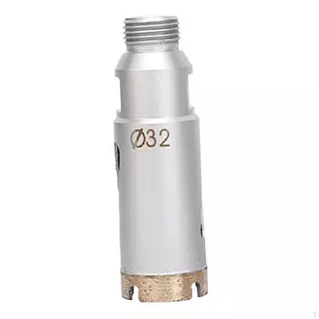 Алмазное сверло 1/2, газовое, прочное ручное крепление M14, внутренняя резьба 32mm