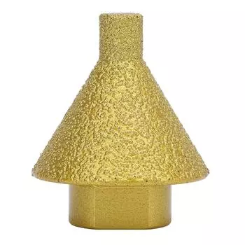 Алмазное сверло для снятия фаски Угловая шлифовальная машина Конусное сверло для мраморной плитки Кварцевое сверление Увеличивающее фаскоснимающее сверло M10