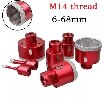 Алмазное сверло, кольцевая пила для сухой вакуумной пайки