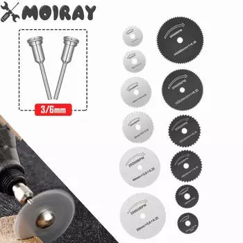 Алмазные отрезные диски 40 зубцов Металлический пильный диск Металл для пластика Металлообработка Мини вращающийся отрезной инструмент Режущий диск чёрный