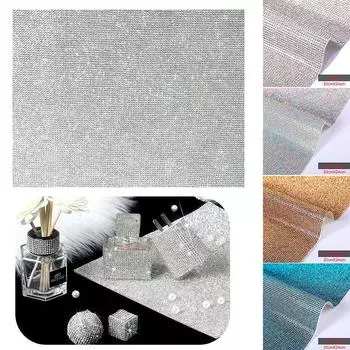 Алмазный кристалл горный хрусталь самоклеящаяся наклейка лист Diamante наклейка DIY Декор белый