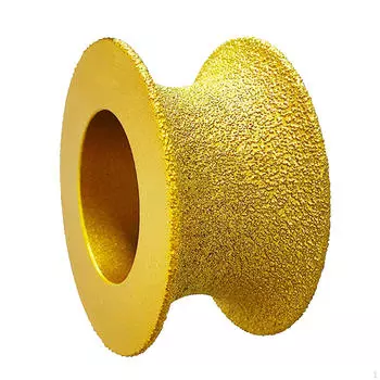 Алмазный шлифовальный круг по бетону, окантовочный профильный диск, угловая шлифовальная машина с полукруглой кромкой 35mm