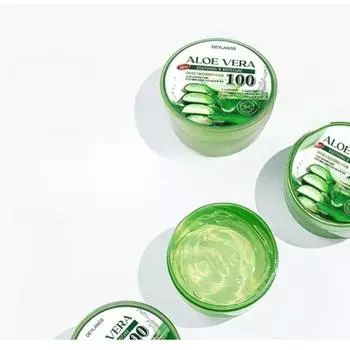 Алоэ Вера 100% успокаивающий гель, продукт, одобренный дерматологами, высококонцентрированный 30 000 ppm, 3 единицы, 300 мл