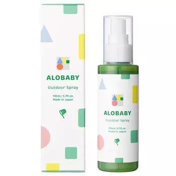 Alobaby Outdoor Spray 110 мл 1 флакон отечественного производства для детей Без ДЭАТ, без добавок, произведено органически, для детей,