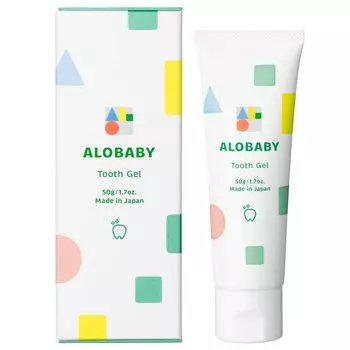 Alobaby зубная паста-гель 50 г со вкусом апельсина зубная паста без фторида для детей и малышей органическая