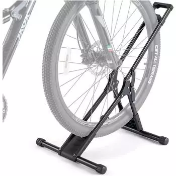 Alocs Bike Floor Stand Rack - Внутреннее крепление для велосипеда в гараже/доме - Хранение велосипеда Парковка для велосипеда Подходит для горных шоссейных велосипедов 20”-29” (1 стойка для велосипедов) 1 Bike Rack чёрный
