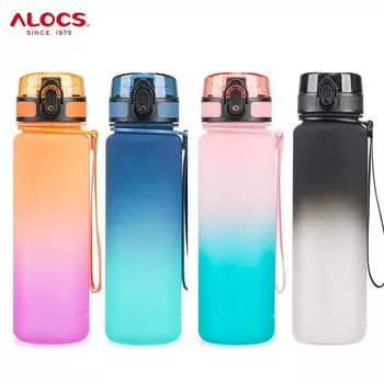 Alocs Gym спортивная бутылка для воды пластиковая бутылка для воды спорт на открытом воздухе бег кемпинг походы с alocs-12771 синий