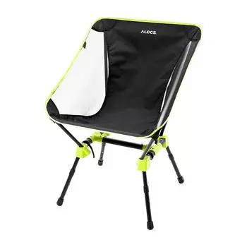 ALOCS Portable Folding Chair For Outdoor Picnic Camping Hiking Picnic Beach Fishing wigh Carry Bag 550*550*800mm зелёный