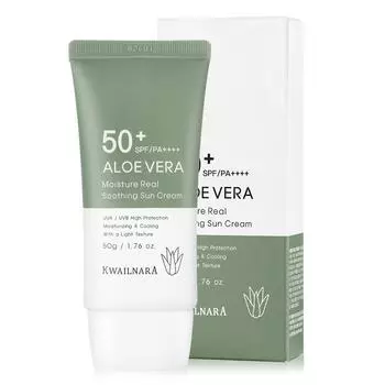 Aloe Vera Moisture Sun Cream SPF50+ PA++++, 50g, 1 piece