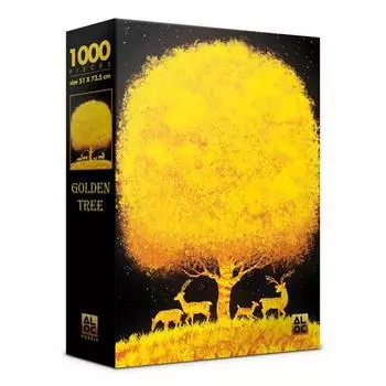 Alok Puzzle Golden Wooden Jigsaw Puzzle AL3022, Korean popular puzzles