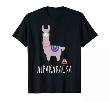 Alpaca Alpaca Llama Poop Game T-shirt