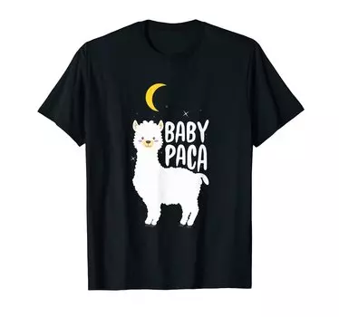 Alpaca Baby Paca Alpaca Llama Sleep - Футболка