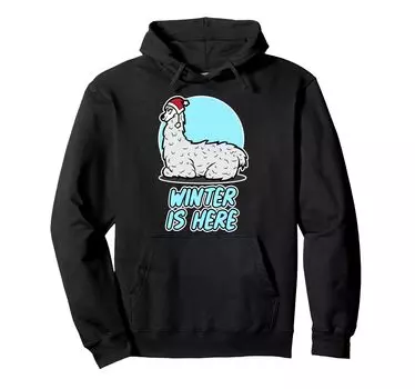 Alpaca Design Зима уже здесь Зимняя парка из альпаки для женщин чёрный