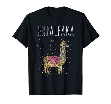 Alpaca Llama Hiking Alpaca Alpaca Farmer Gift T-Shirt