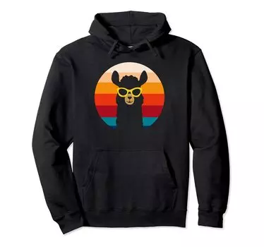 Alpaca Rama Gift Vintage Retro Alpaca Parka