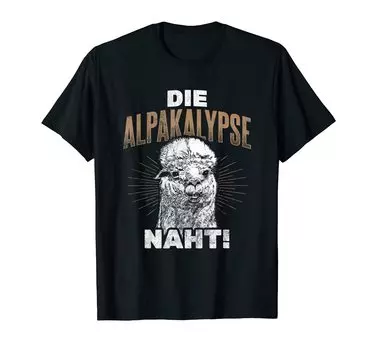 Alpacalypse Stitch Llama Alpaca T-Shirt