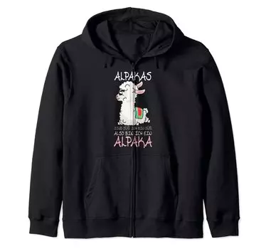 Alpacarama zip hoodie