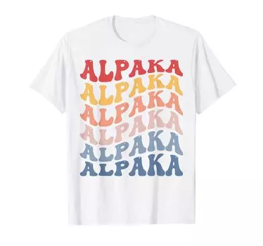 Alpaka Groovy Llama T-shirt