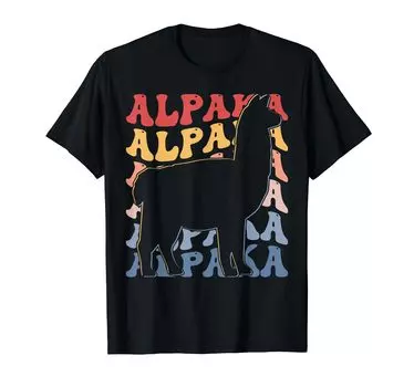 Alpaka Groovy Llama T-shirt