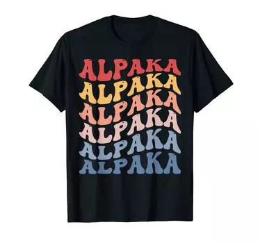 Alpaka Groovy Llama T-shirt